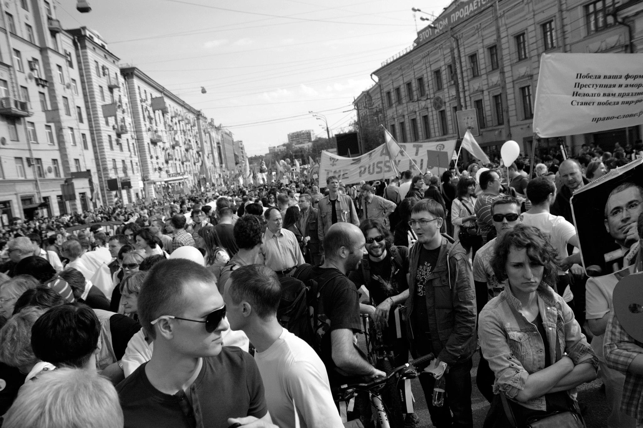 Moskau 6. Mai 2012